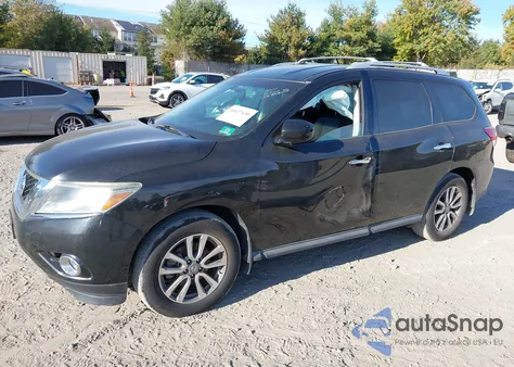 2016 Nissan Pathfinder Sv из США, поврежденный, VIN 5N1AR2MM0GC625196
